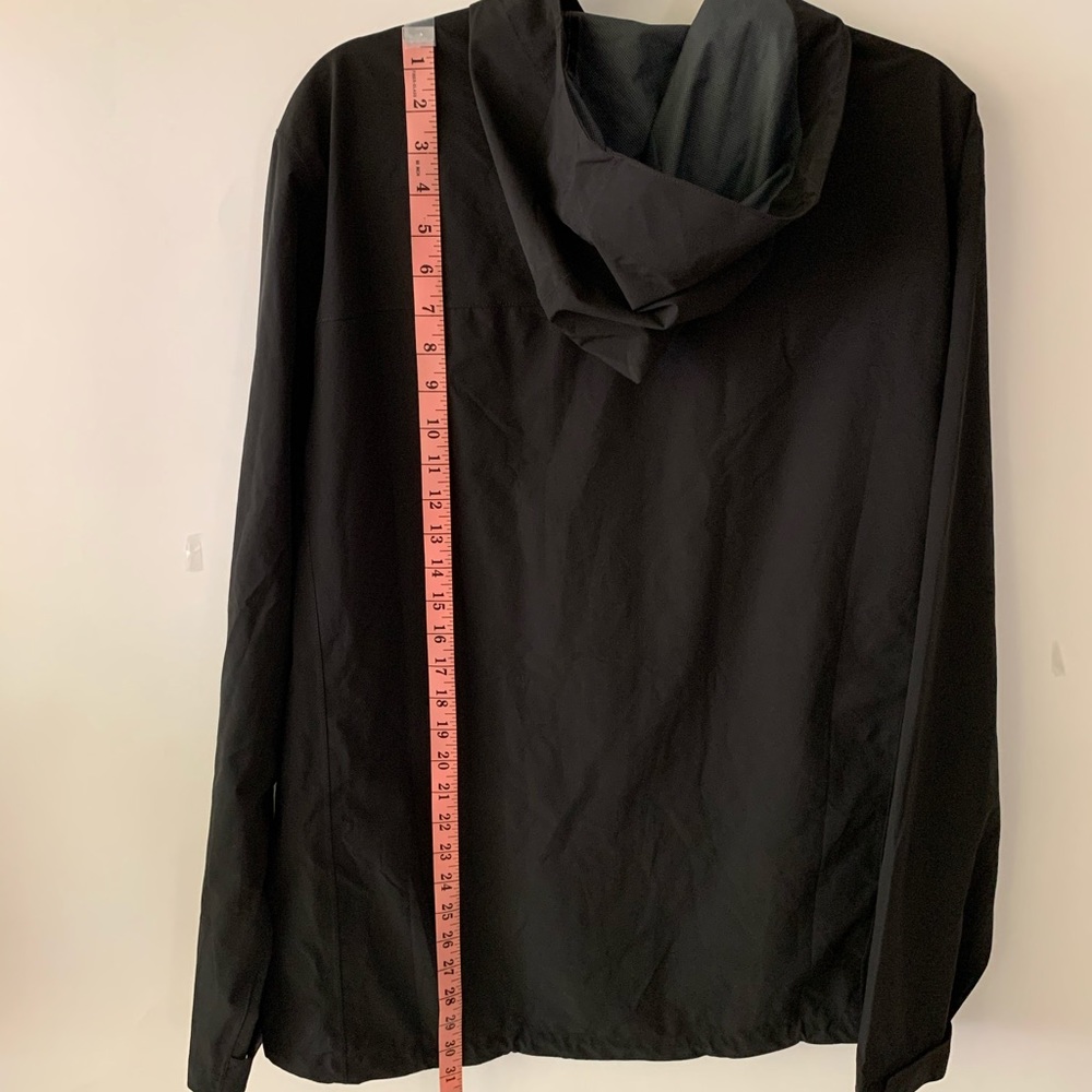 32 Degrees Cool Weatherproof Mens Rain Jacket With hood in color black - Picture 8 of 13